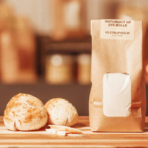 Glutenfri lys bolle